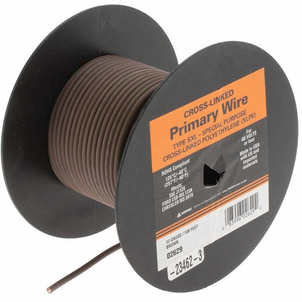 EastPenn 12 AWG, 100' OAL, Hook Up Wire - -23462-3