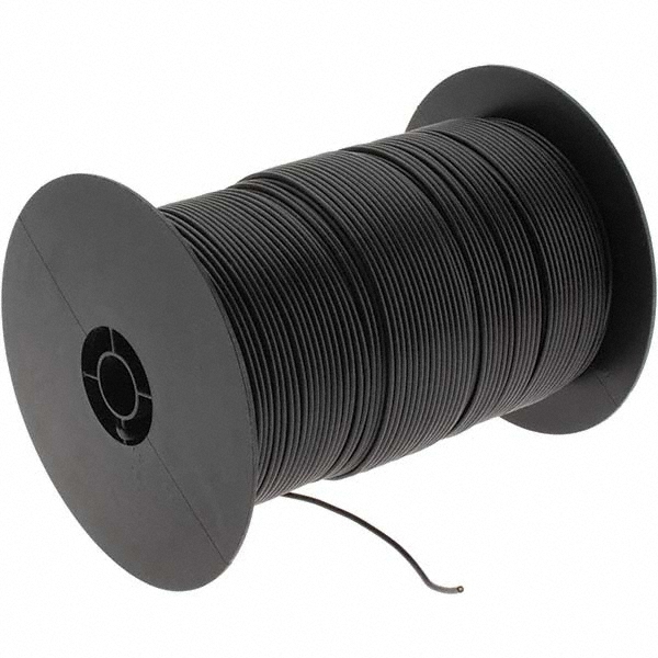 Alpha Wire 16 AWG, 26 Strand, 305 m OAL, Tinned Copper Hook Up Wire - 3057 BK001