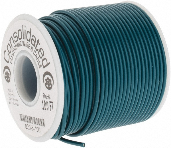 Alpha Wire 20 AWG, 1 Strand, 305 m OAL, Tinned Copper Hook Up Wire - 3053/1 RD001
