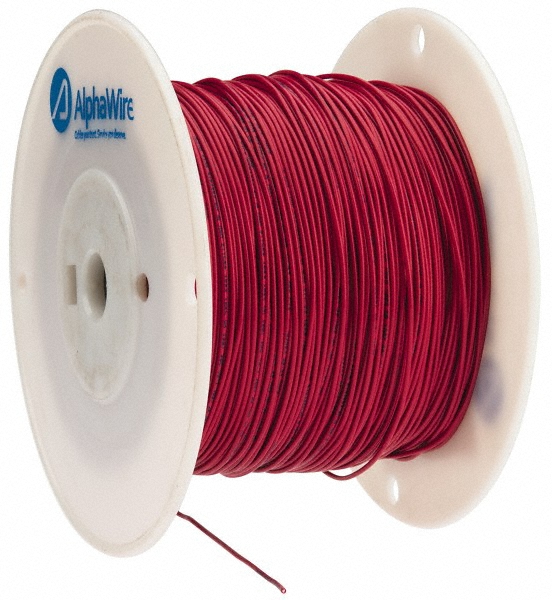 Alpha Wire 20 AWG, 1 Strand, 305 m OAL, Tinned Copper Hook Up Wire - 3053/1 RD001