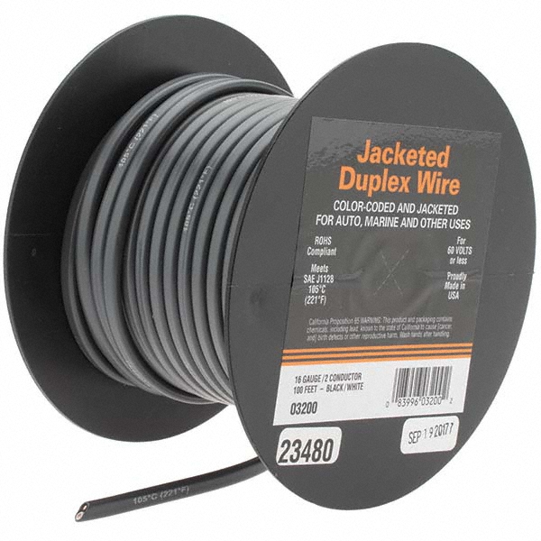 EastPenn 16 AWG, 100' OAL, Hook Up Wire - KP68360