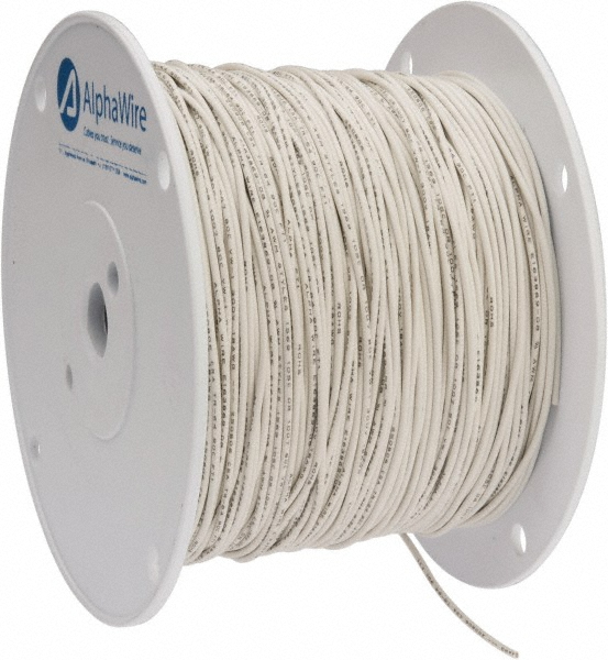 Alpha Wire 18 AWG, 16 Strand, 305 m OAL, Tinned Copper Hook Up Wire - 3055 WH001