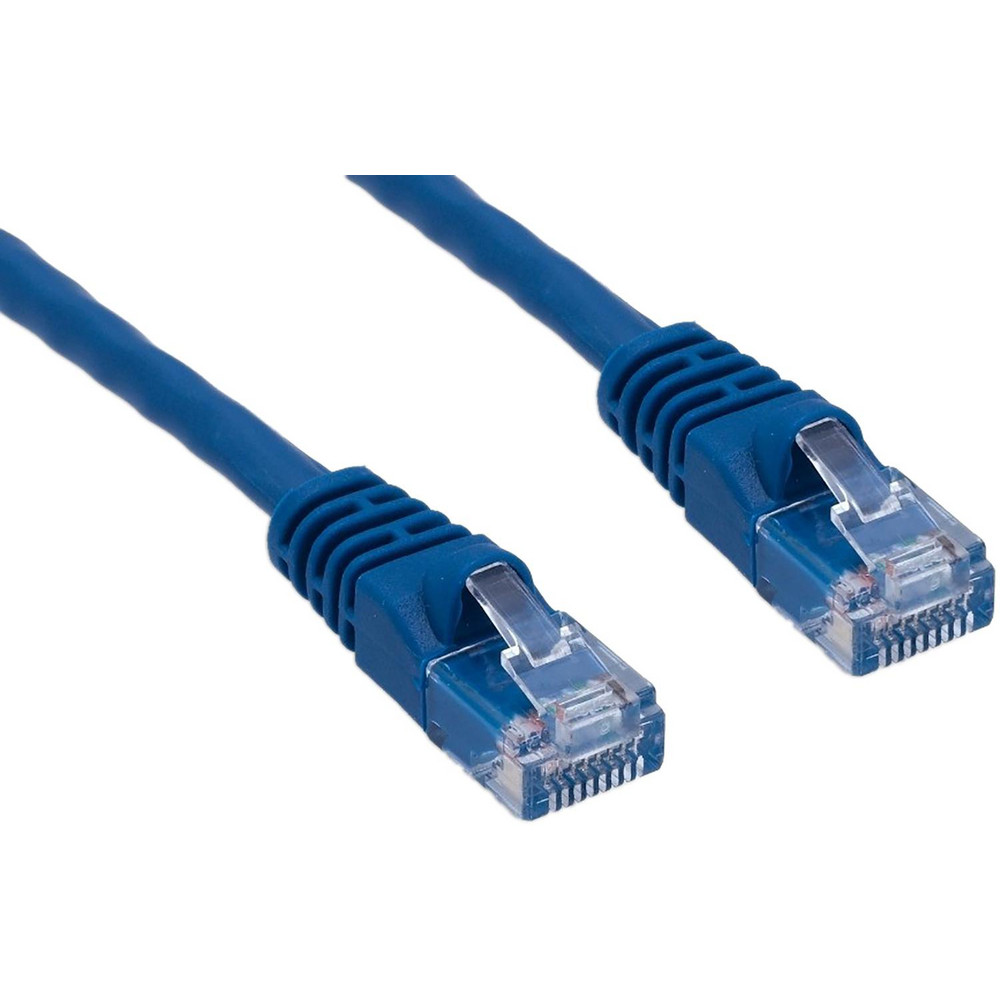 CompuCablePlusUSA Network & Ethernet Cable: Wire Type: Cat6; Wire Size: 24.000; Shield Type: Unshielded; Transmission Speed: 550 - MRJ-L6U-05GRA10