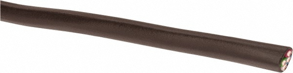 Southwire 18 AWG, 4 Conductor, Brown and White Thermostat Cable - 553040407