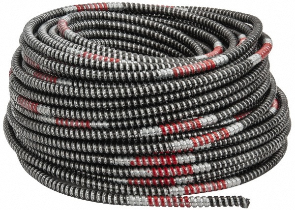 AFC CABLE Building Wire: THHN, 14 AWG, Steel, Solid Core, 250' Long - 1402N42-00