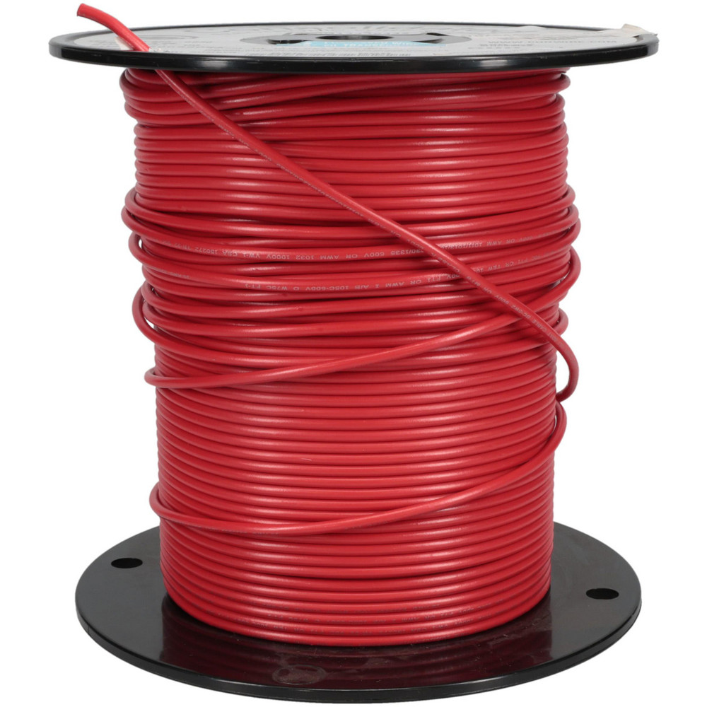Made in USA 16 AWG, 26 Strand, 500' OAL, Tinned Copper Hook Up Wire - 824-9-500