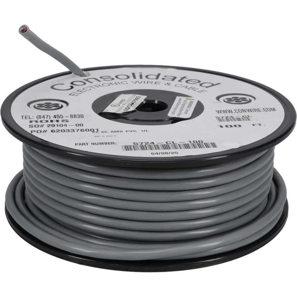 Southwire 22 AWG, 6 Wire, Unshielded Automation & Communication Cable, Priced as 1' Increments, Minimum Cut Length is 250', 500' Total Coil Length - R20047-1D