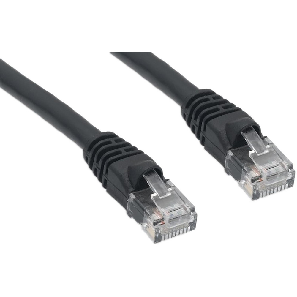 CompuCablePlusUSA Network & Ethernet Cable: Wire Type: Cat6; Wire Size: 24.000; Shield Type: Unshielded; Transmission Speed: 550 - MRJ-L6U-05BLK10