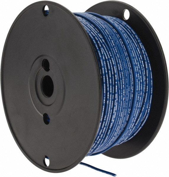 Made in USA 18 AWG, 16 Strand, 500' OAL, Tinned Copper Hook Up Wire - 876-6-500