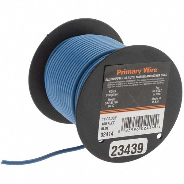 EastPenn 12 AWG, 100' OAL, Hook Up Wire - -23462-1
