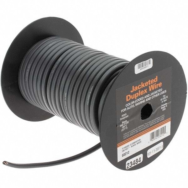 EastPenn 12 AWG, 100' OAL, Hook Up Wire - 23495