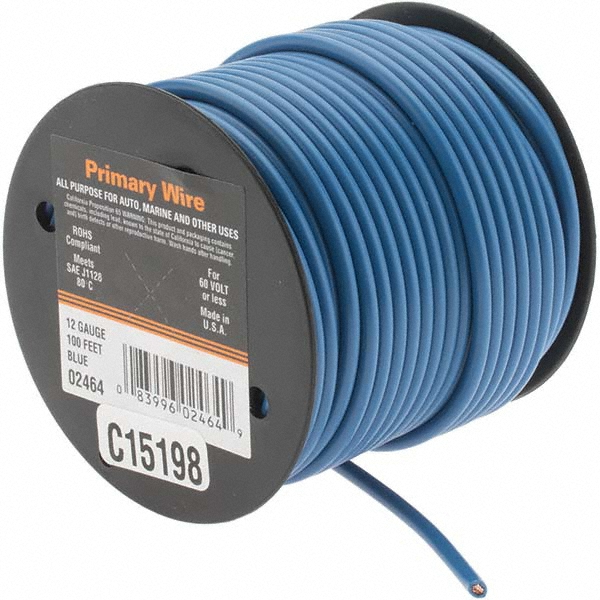 EastPenn 12 AWG, 100' OAL, Hook Up Wire - 23495