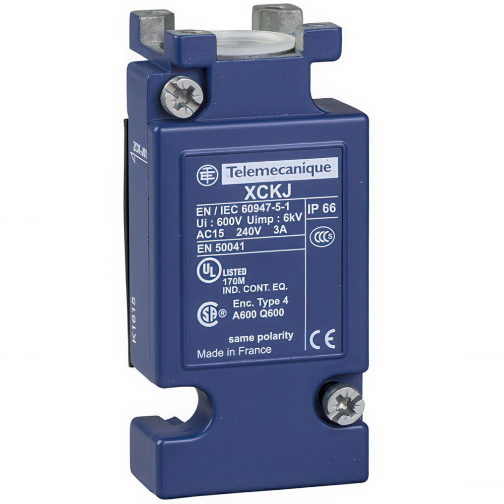 Telemecanique Sensors 3.7 Inch Long, Metal Body, Limit Switch Body with Contact - ZCKJ01H7
