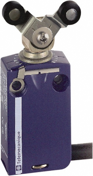 Telemecanique Sensors General Purpose Limit Switch: NC, Roller Plunger - XCMD2171L1