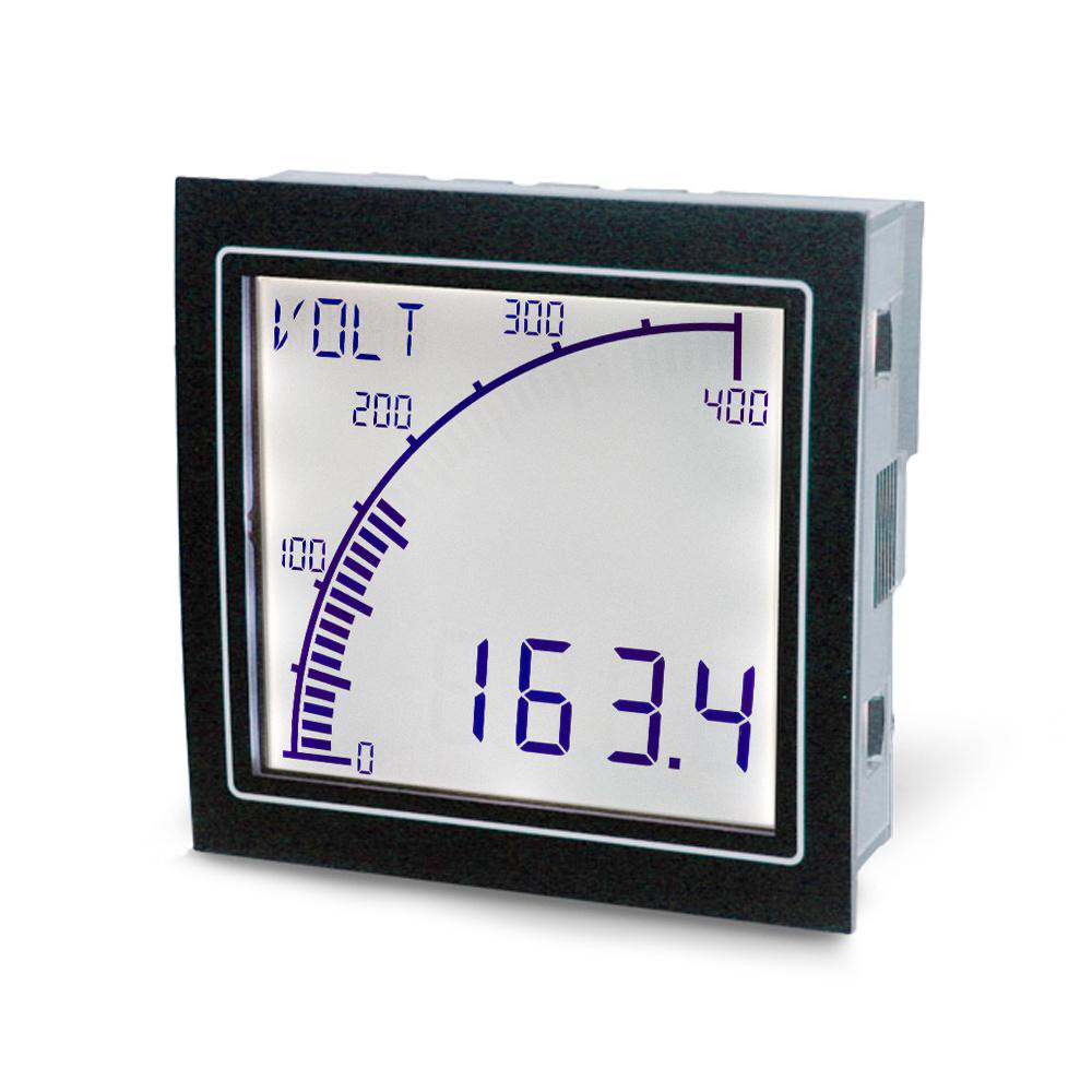 Simpson Electric 3-1/2 Digits, Digital LCD, AC Ammeter, Panel Meter - M235-0-0-46-0