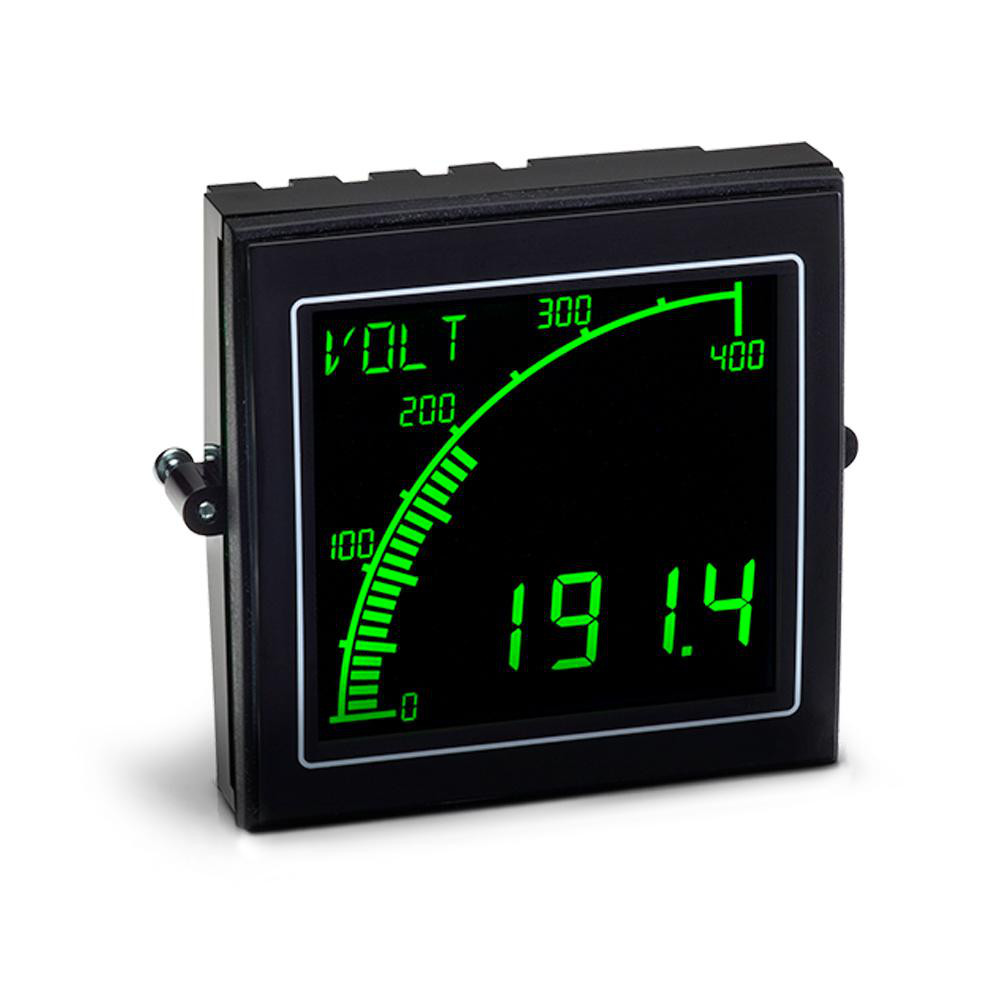 Simpson Electric 3-1/2 Digits, Digital LCD, AC Ammeter, Panel Meter - M235-0-0-46-0