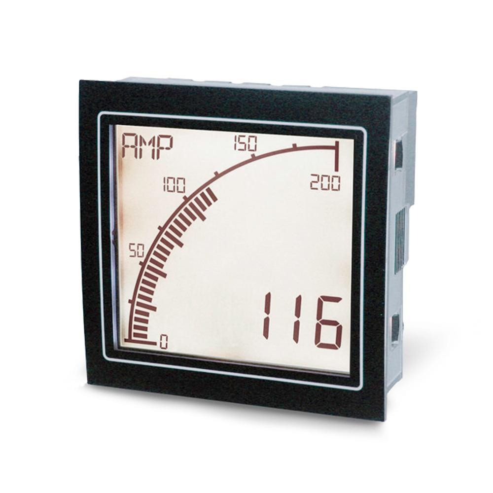 Simpson Electric 3-1/2 Digits, Digital LCD, AC Ammeter, Panel Meter - M235-0-0-46-0