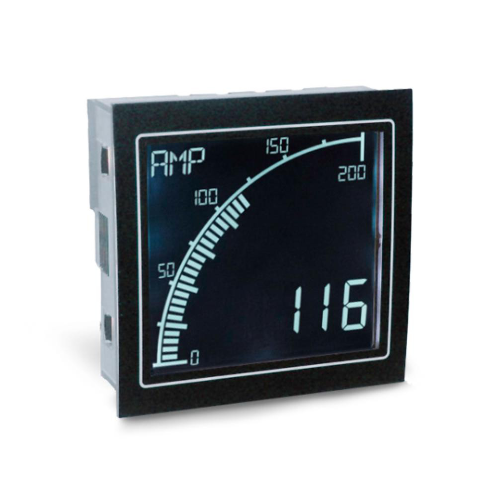 Simpson Electric 3-1/2 Digits, Digital LCD, AC Ammeter, Panel Meter - M235-0-0-46-0