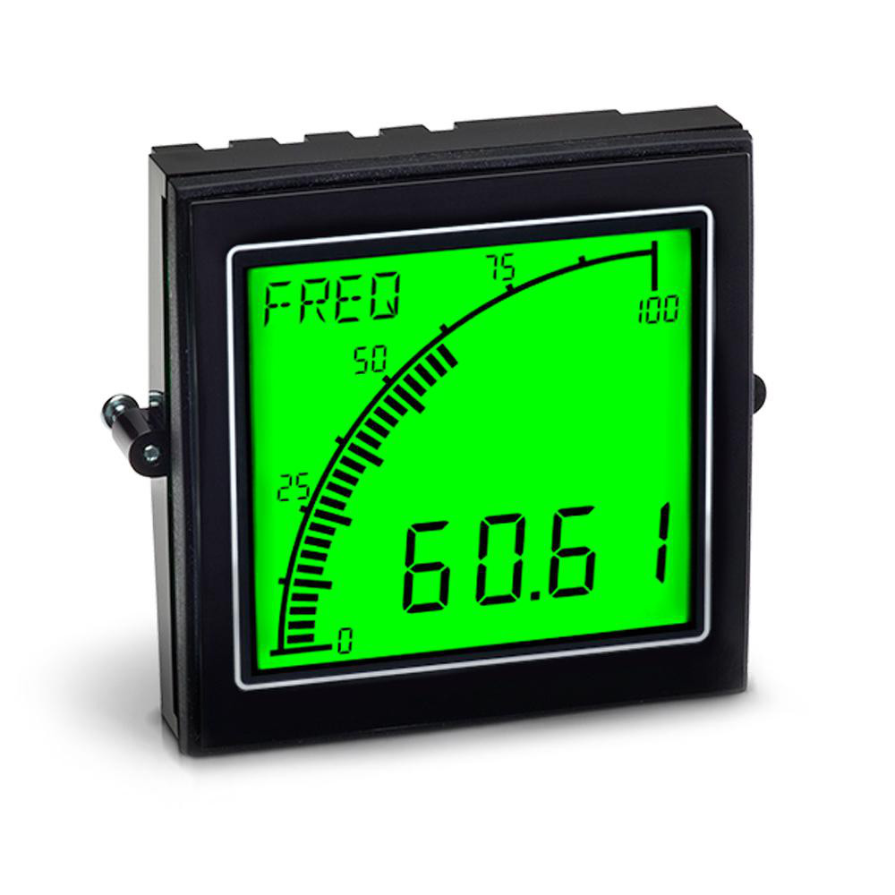 Simpson Electric 3-1/2 Digits, Digital LCD, AC Ammeter, Panel Meter - M235-0-0-46-0