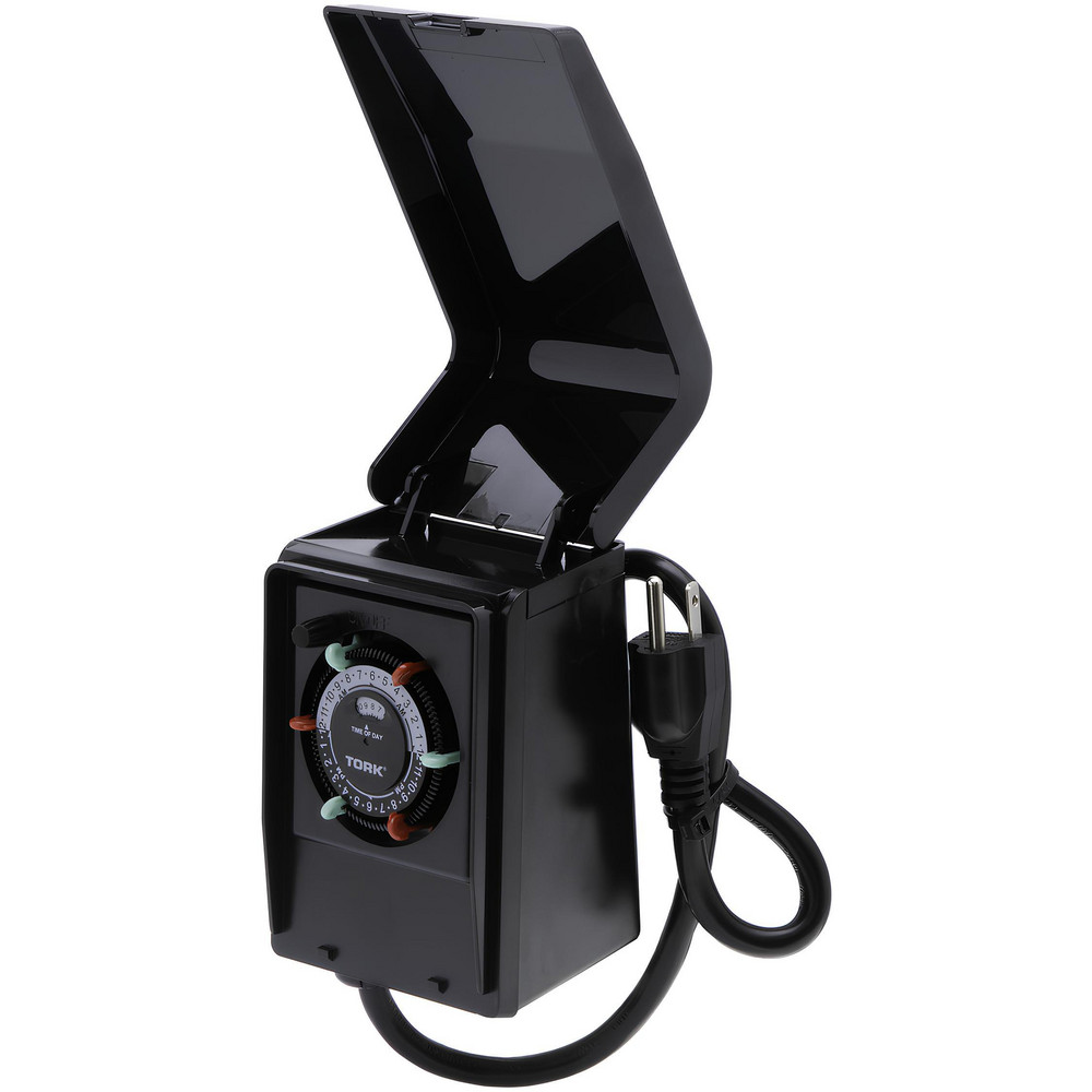 NSI Industries Electrical Timers & Timer Switches: Switch Type: Mechanical Timer Switch; Recommended Environment: Indoor; Timing Range: 24 h; Minimum On/Off Time: 30 min - RTN112