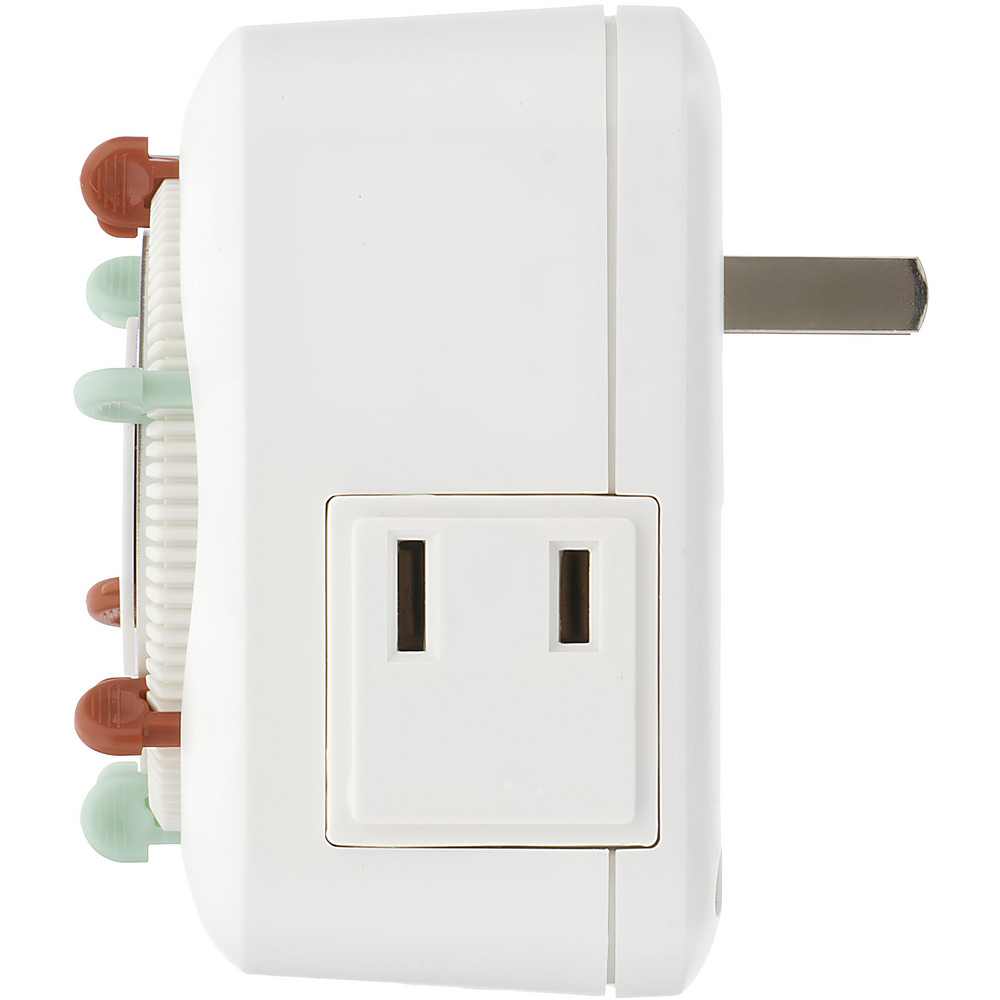 NSI Industries Electrical Timers & Timer Switches: Switch Type: Mechanical Timer Switch; Recommended Environment: Indoor; Timing Range: 24 h; Minimum On/Off Time: 30 min - RTN112
