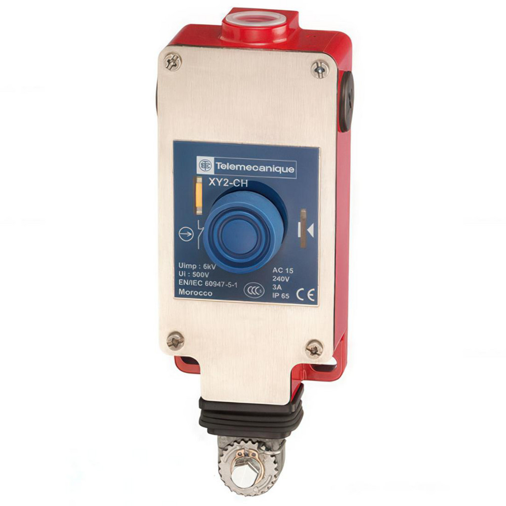 Telemecanique Sensors 10 Amp, 2NC Configuration, Dual Operation, Rope Operated Limit Switch - XY2CH13270H7