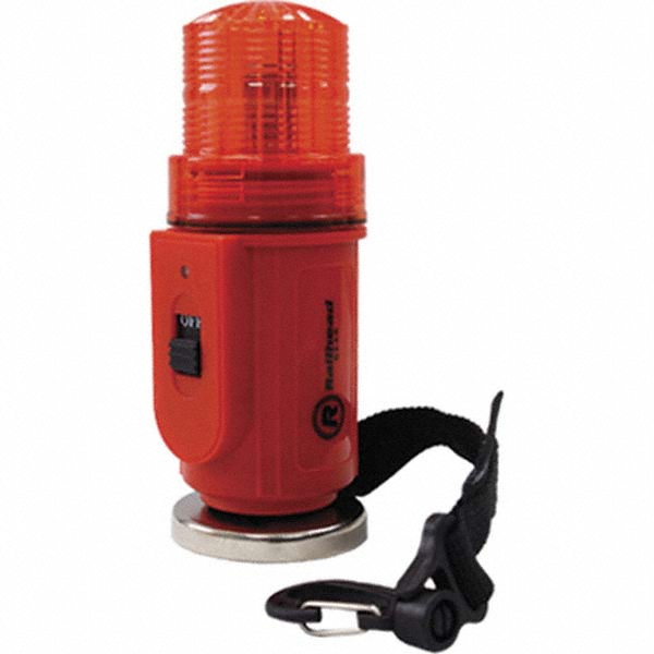 Railhead Corporation Flashing & Steady Light: Blue, Magnetic Mount - M50B-LED