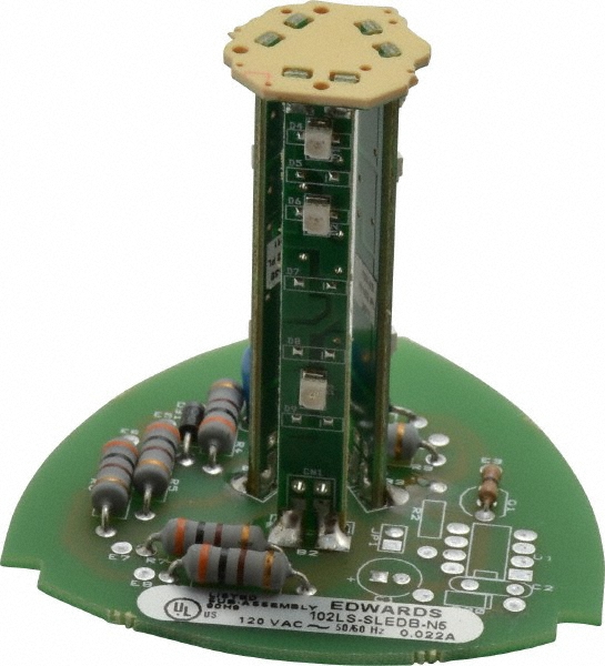 Federal Signal Corp Incandescent Lamp, Red, Flashing and Steady, Stackable Tower Light Module - LSL-120R