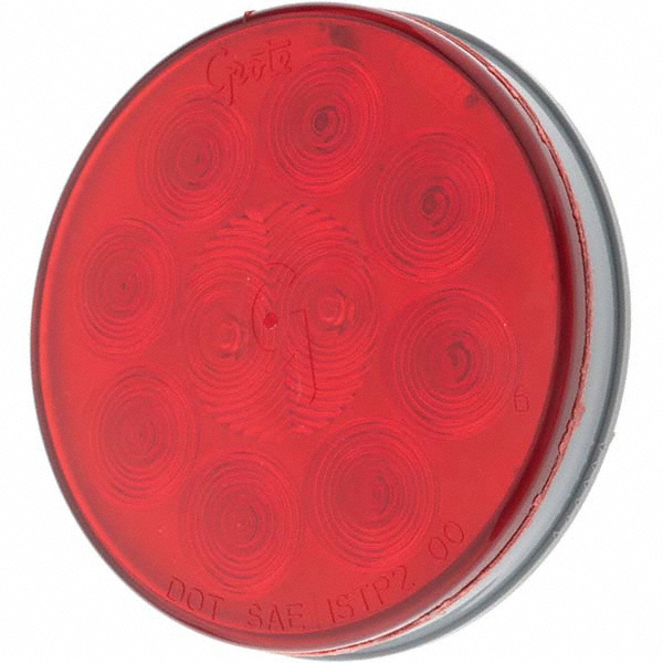 Federal Signal Corp Incandescent Lamp, Red, Flashing and Steady, Stackable Tower Light Module - LSL-120R