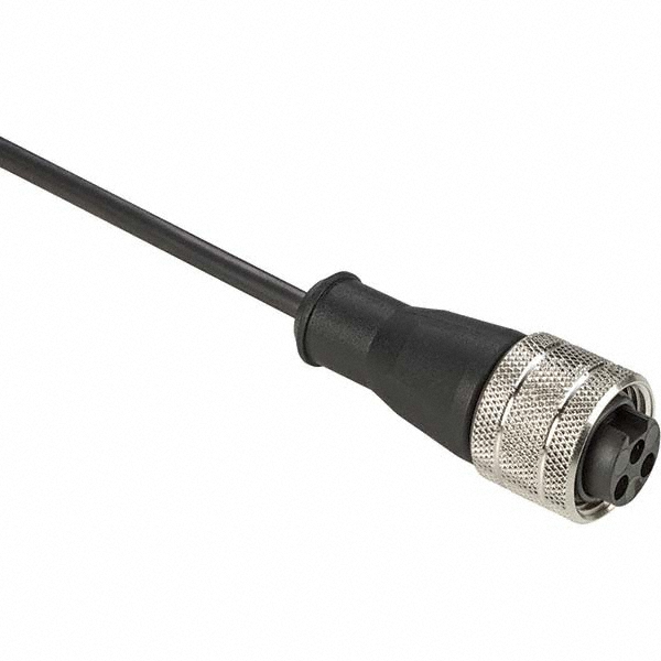 Telemecanique Sensors 6 Amp, 7/8-16 UN 3 Pin Female Straight Cordset Sensor and Receptacle - XZCP1670L2