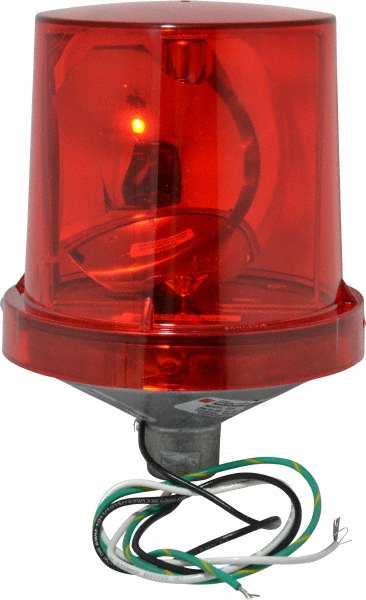 Federal Signal Corp 4X NEMA Rated, 120 VAC, 0.22 Amp, 25 Watt, Rotating Beacon Incandescent Light - 225-120B