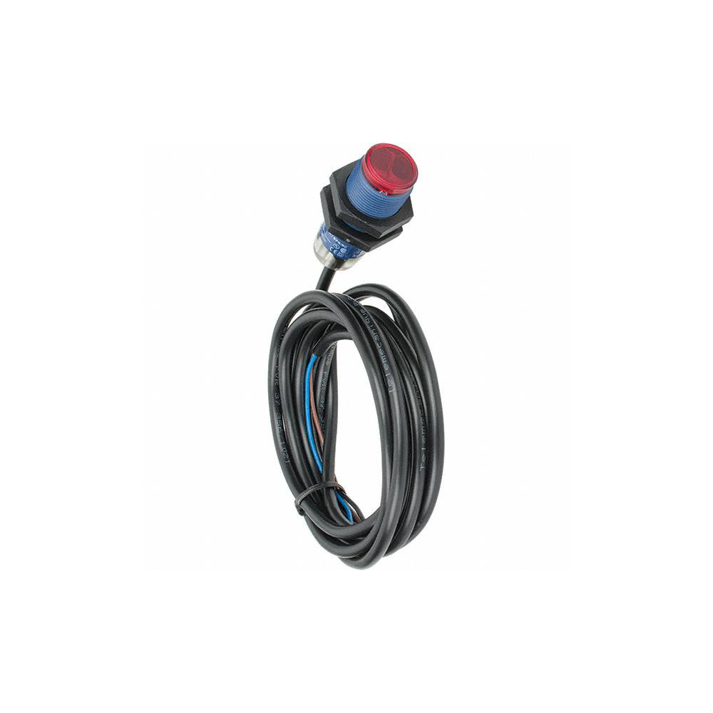 Telemecanique Sensors Cable Connector, 2m Nominal Distance, Shock and Vibration Resistant, Polarized Retroreflective Photoelectric Sensor - XUB9ANBNL2