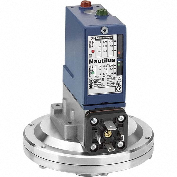 Telemecanique Sensors G 1/4 (Female) Connector, 0.35 Bar Sensor, Shock and Vibration Resistant, Control Circuit Pressure Sensor - XMLBL35R2C11
