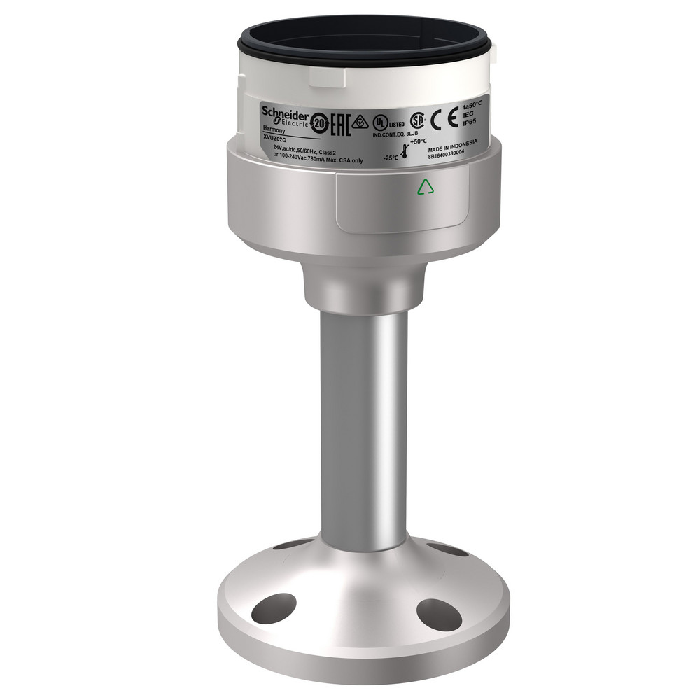 Schneider Electric 20mm Long x 2.76 Inch Wide x 0.78 Inch High, Visual Signal Device Support Tube - XVEZ13