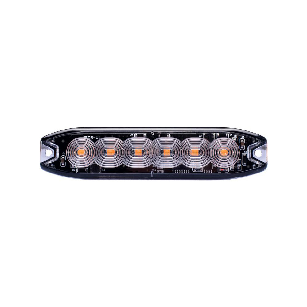 Race Sport Strobe & Flashing Lights: Light Type: Strobe; Lens Color: White, Amber, Clear; Lens Material: Polycarbonate; Lamp Type: LED - 1006758