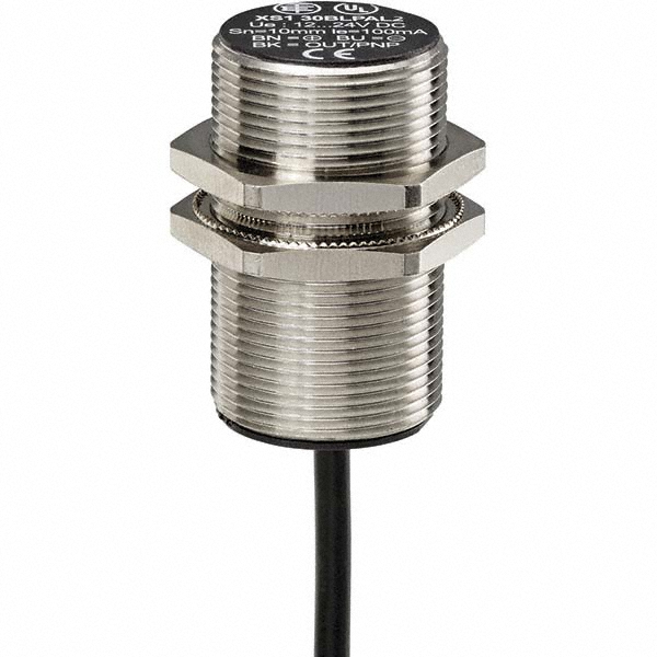 Telemecanique Sensors Inductive Proximity Sensor: Cylinder, 10 mm Detection Distance - XS530BLNAL2