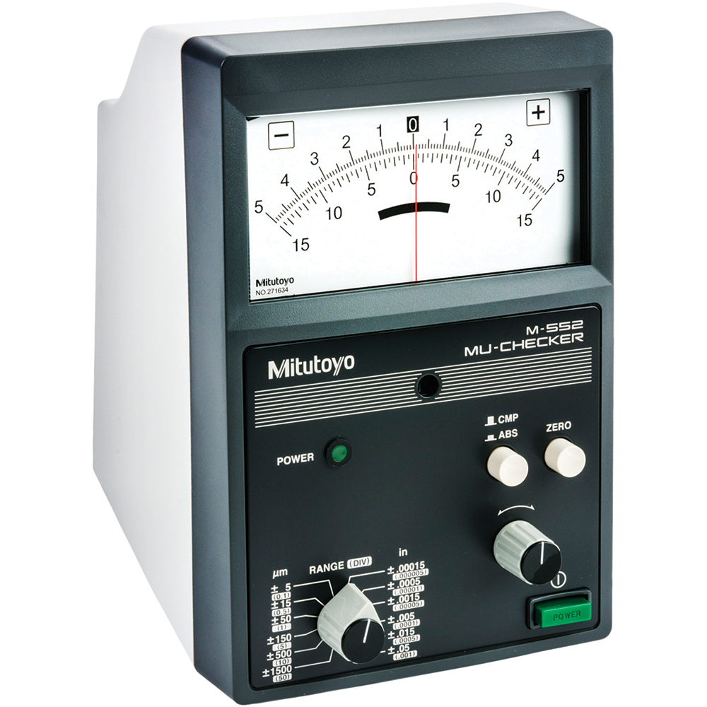 Mitutoyo Analog Mu-checker, standard, one probe type - 519-552A