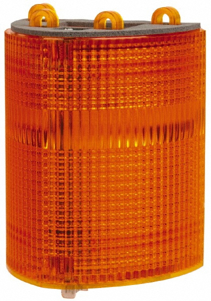 Edwards Signaling Amber, Panel and Pipe Mount, Visible Signal Replacement Lens Housing - 102LM-A