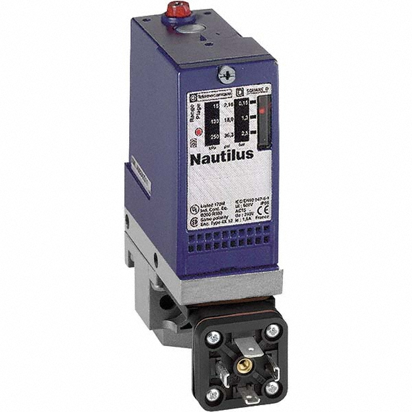 Telemecanique Sensors G 1/4 (Female) Connector, 20 Bar Sensor, Shock and Vibration Resistant, Control Circuit Pressure Sensor - XMLA020C2C11