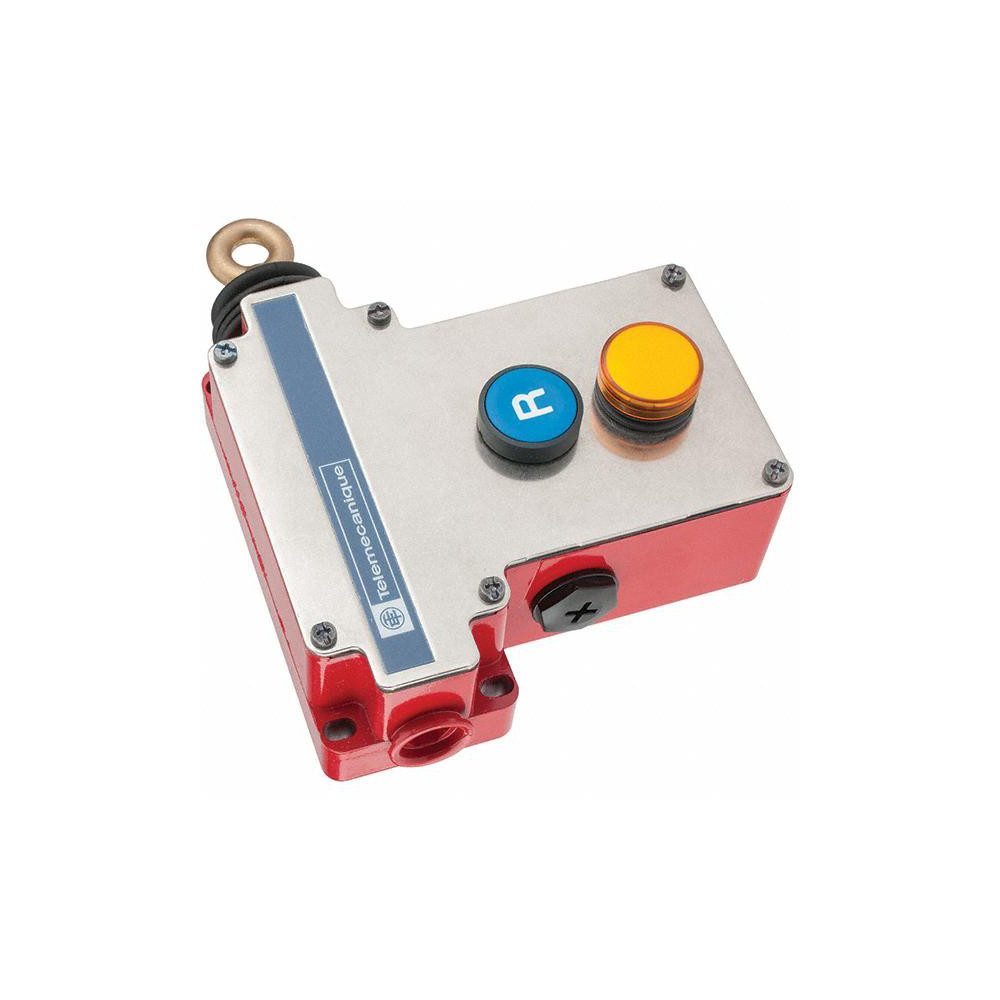 Telemecanique Sensors 10 Amp, 2NO/2NC Configuration, Right Hand Operation, Rope Operated Limit Switch - XY2CE1A196