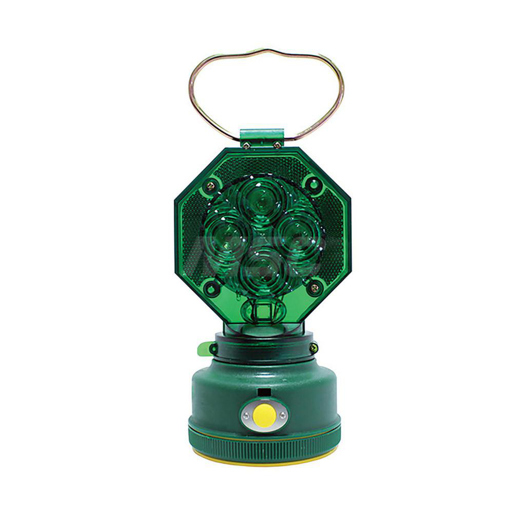Railhead Corporation Flashing & Steady Light: Green, Magnetic Mount - M8-LED G