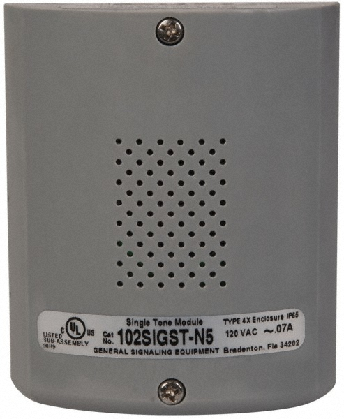 Edwards Signaling 120 VAC, Base Mount Signal Combination Tone Card - 102SIGST-N5
