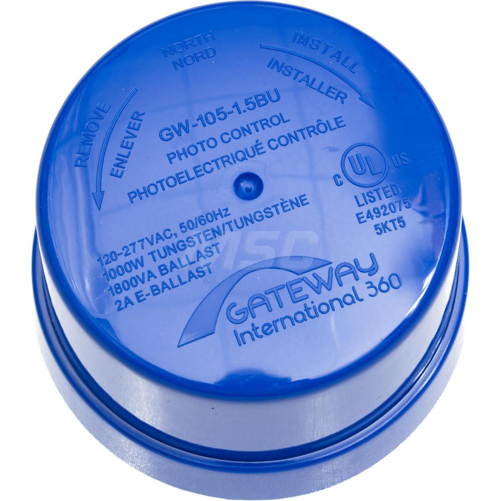 Gateway International 360 Sensor Accessories: Sensor Accessory Type: Photo Control; For Use With: HID & LED Roadway & Street Lighting Fixture; Amperage: 8 - GW-105BU-20