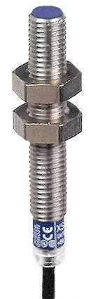 Telemecanique Sensors Inductive Proximity Sensor: Cylinder, 2 mm Detection Distance - XS512BSDAL2