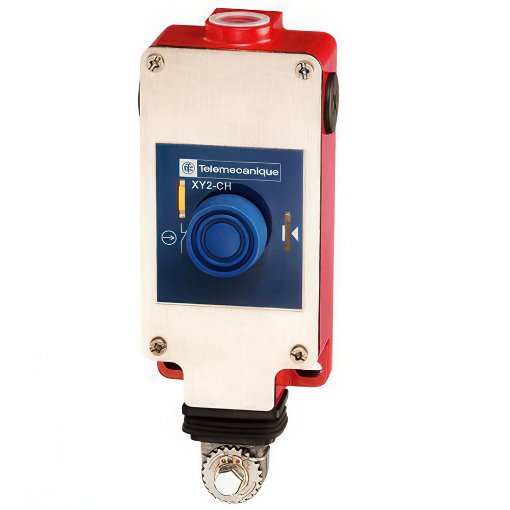 Telemecanique Sensors 1-1/2 Amp, 2NC/NO Configuration, Dual Operation, Rope Operated Limit Switch - XY2CH13290H7