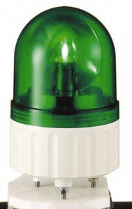 Federal Signal Corp 4X NEMA Rated, 120 VAC, 0.22 Amp, 25 Watt, Rotating Beacon Incandescent Light - 225-120A