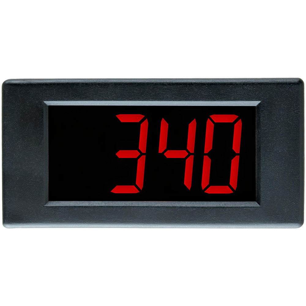 Simpson Electric 3-1/2 Digits, Digital LED, DC mV, Panel Meter - F35-1-11-0