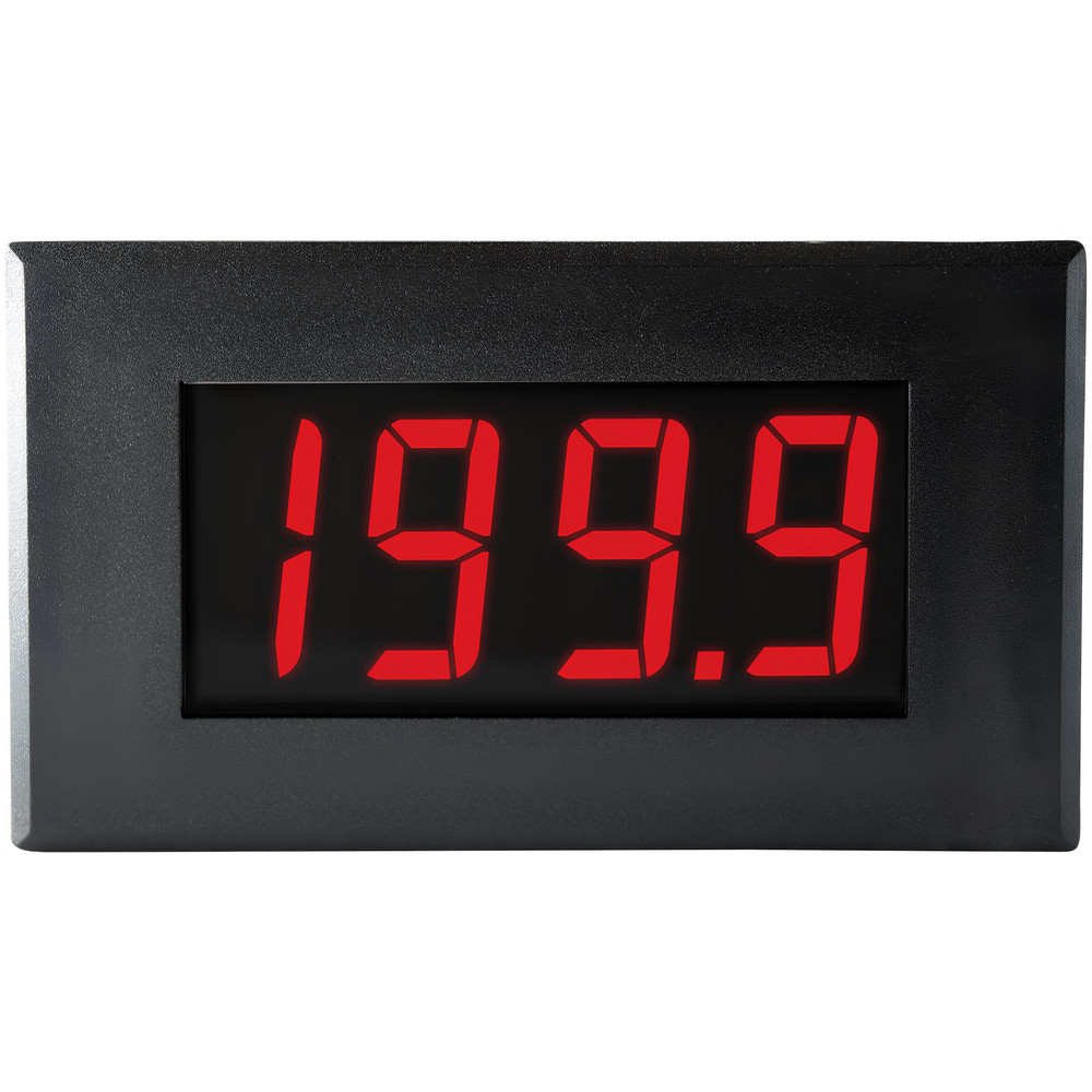 Simpson Electric 3-1/2 Digits, Digital LED, DC mV, Panel Meter - F35-1-11-0