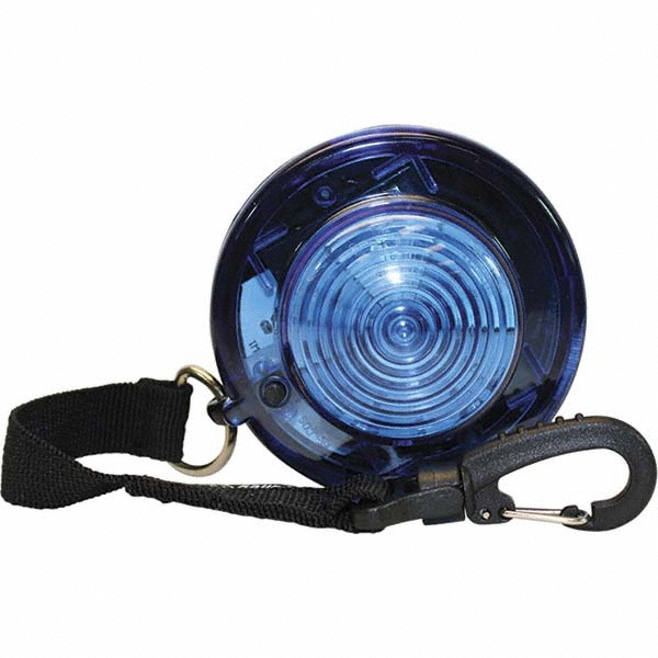 Railhead Corporation Flashing & Steady Light: Blue, Magnetic Mount - M26-B