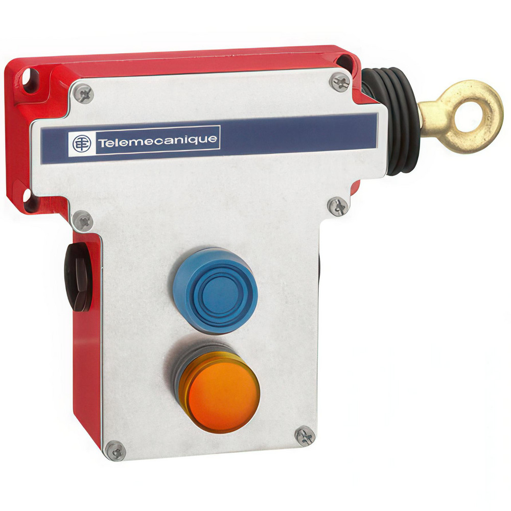 Telemecanique Sensors 10 Amp, 2NO/2NC Configuration, Right Hand Operation, Rope Operated Limit Switch - XY2CE1A296